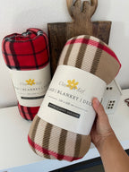 ULTIMI!  Plaid TARTAN 180x200cm - 2 varianti colore