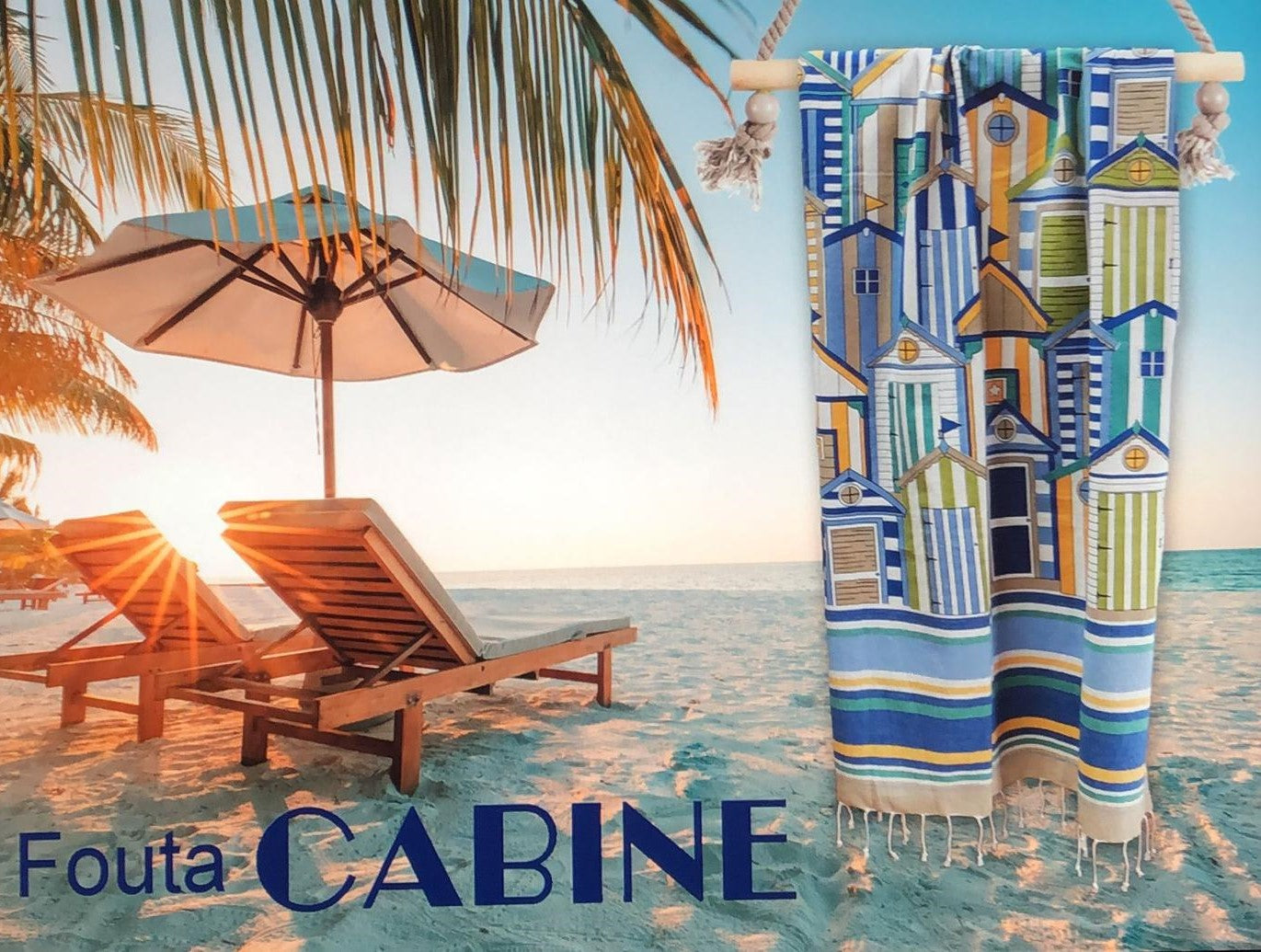 Telo mare fouta CABINE
