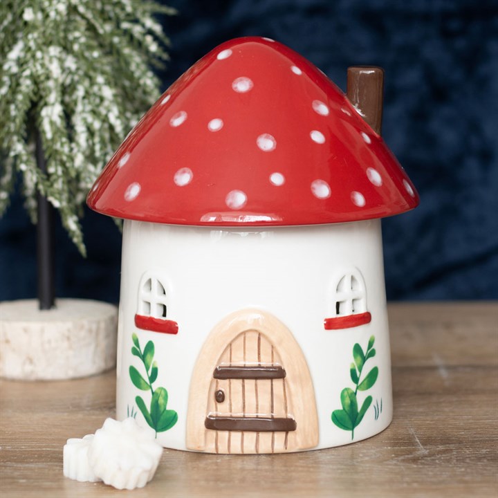 Bruciatore oli profumati / cera di soia FUNGO HOUSE