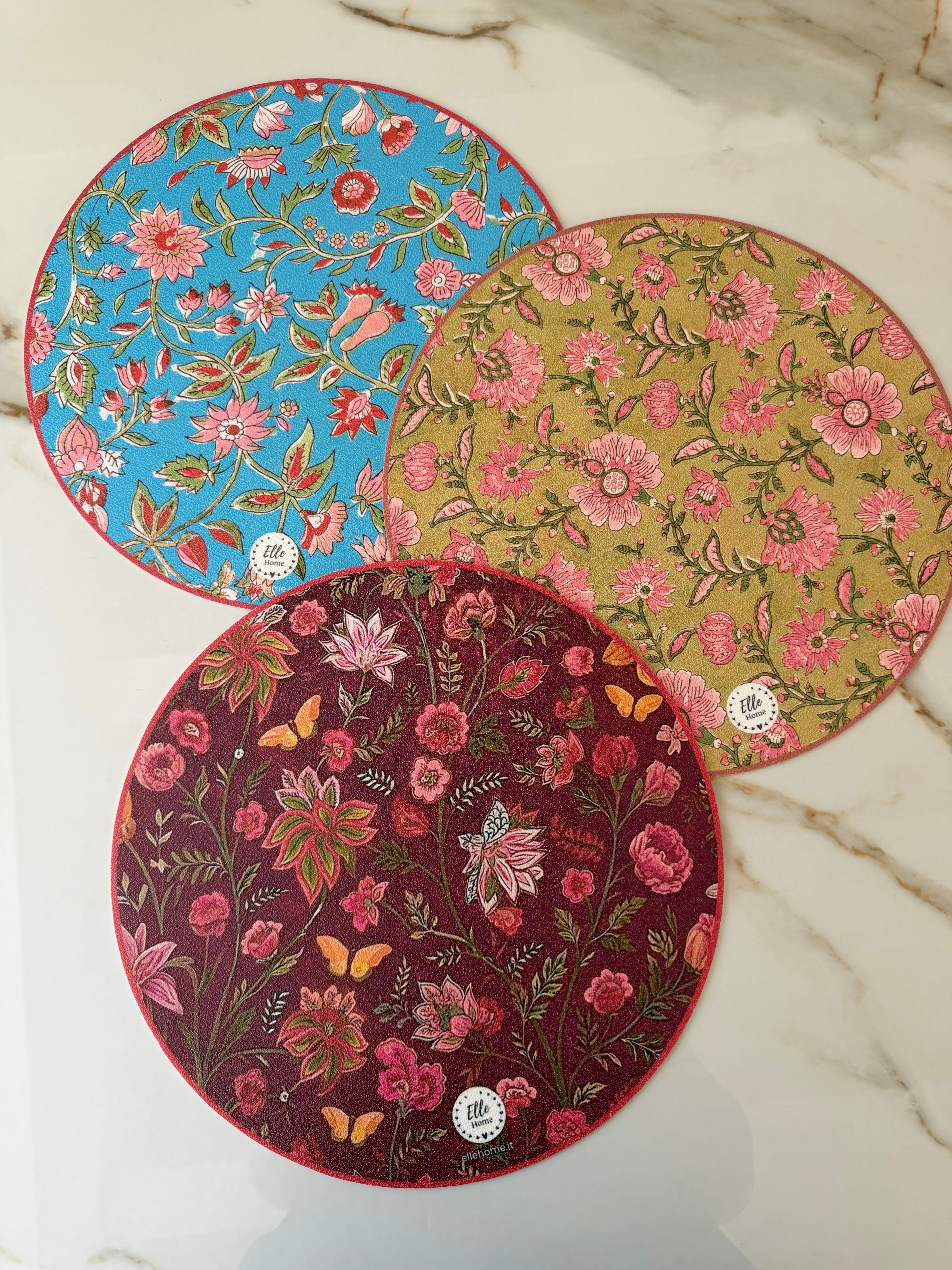 PRE ORDINE! 🌿 Tovagliette PETALI in pvc antimacchia - 6 varianti vendute singolarmente