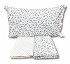 Completo letto VIOLETTE - 2 colori rosa/azzurro