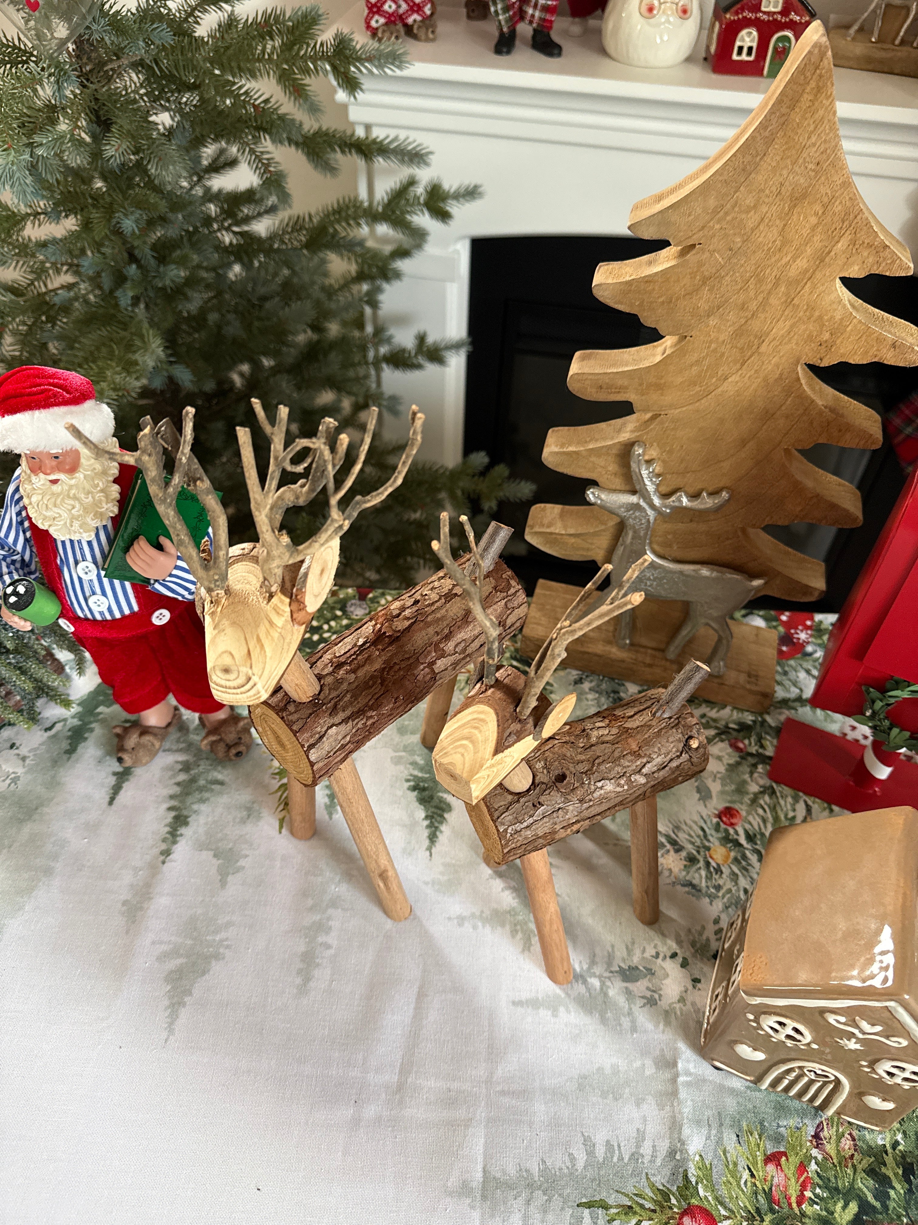 Renne RUDOLPH con tronchetti - 2 misure