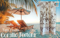 Telo mare fouta CORALLO TORTORA