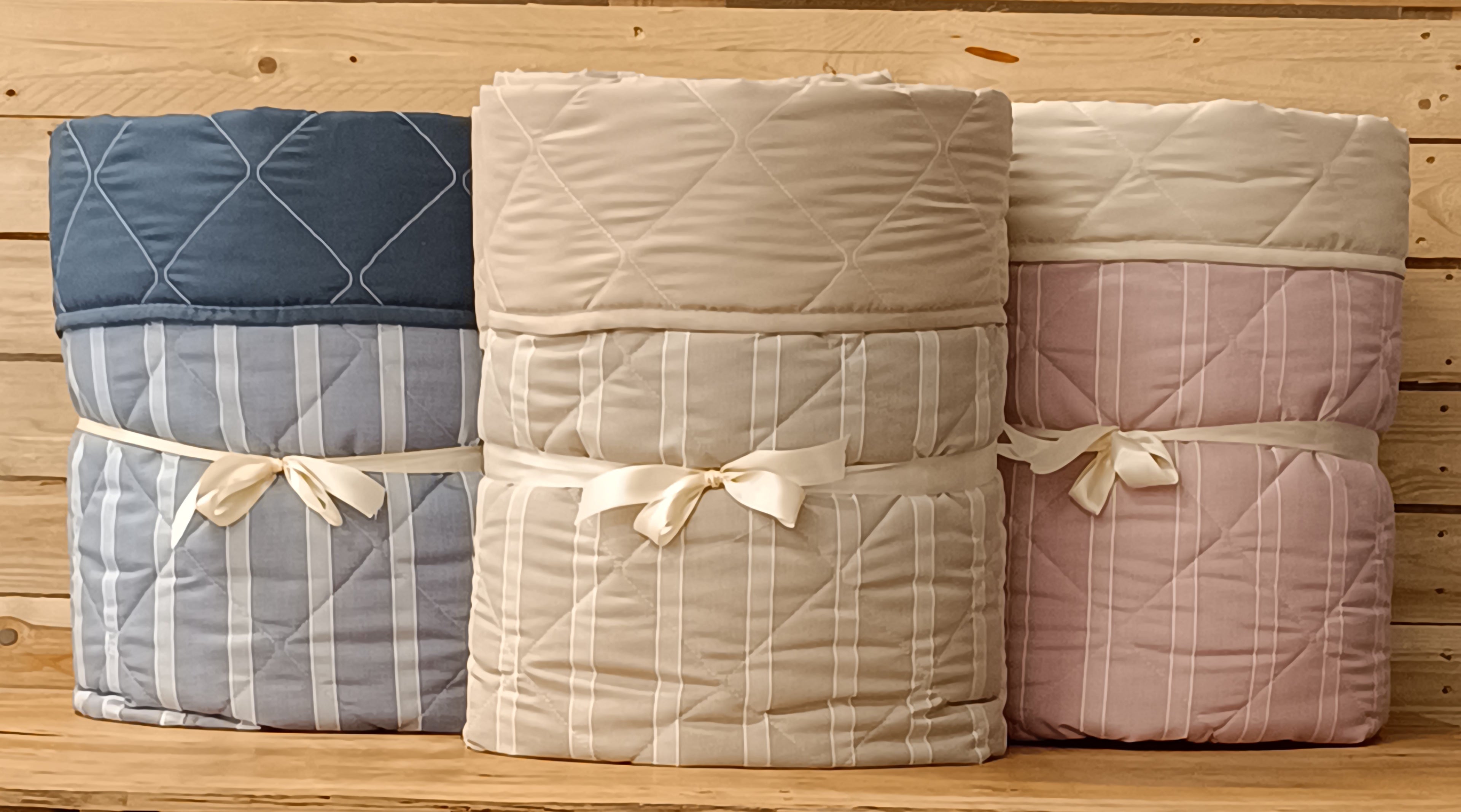 Trapuntino Soft CALIFORNIA - double face 3 diversi colori