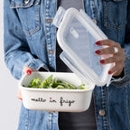 Contenitore in gres METTO IN FRIGO - tg. L