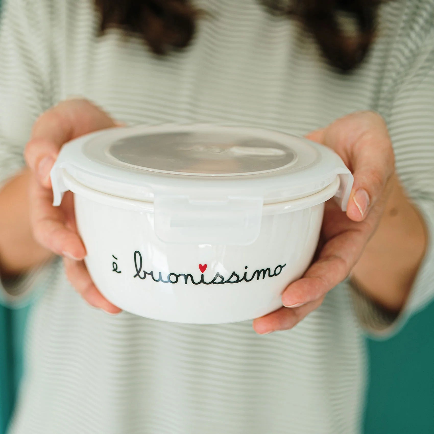 Contenitore rotondo E' BUONISSIMO misura L
