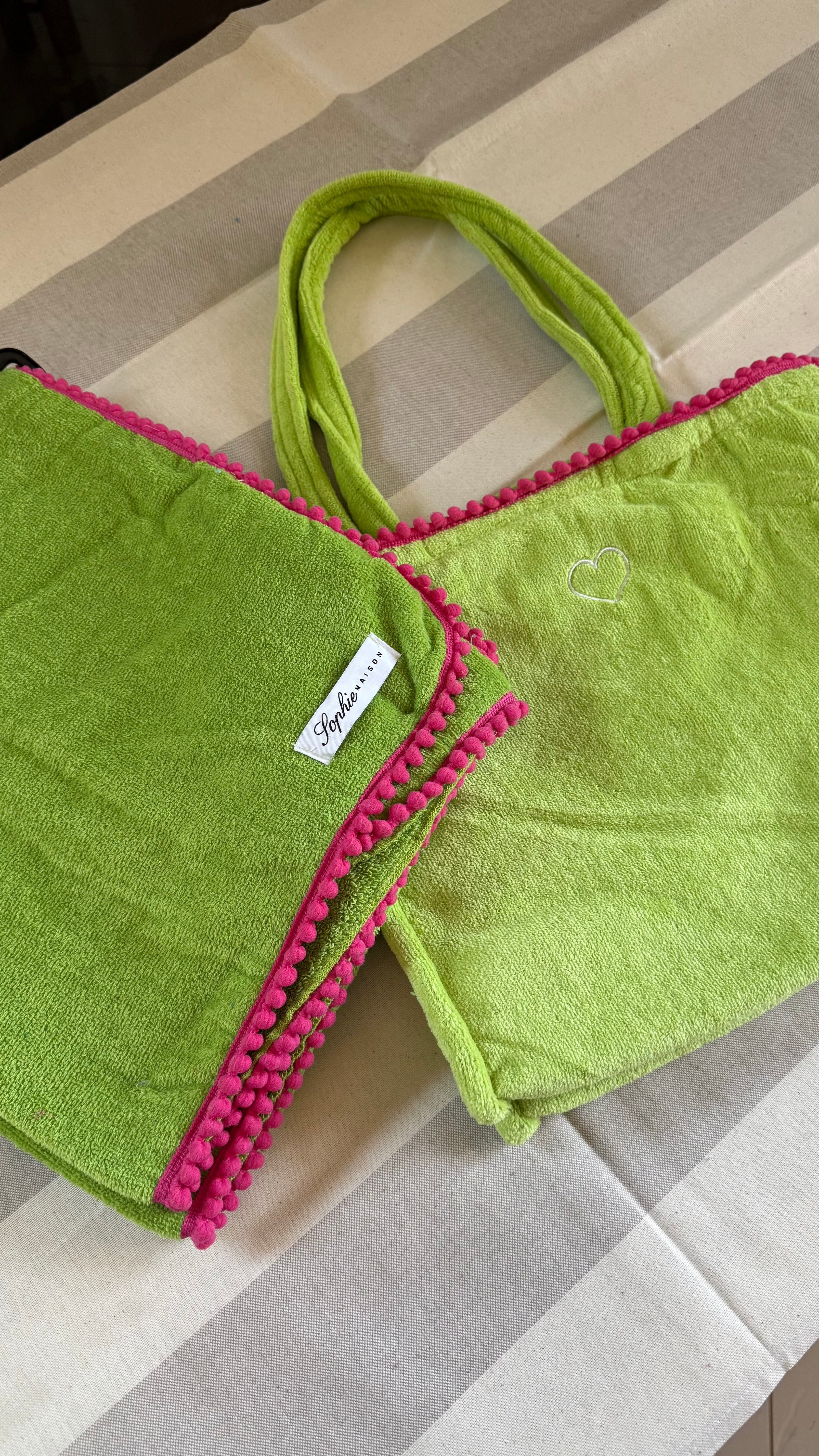 ULTIME! -50% sconto ☀️ Set Borsa spiaggia + telo SUMMER HOLIDAY