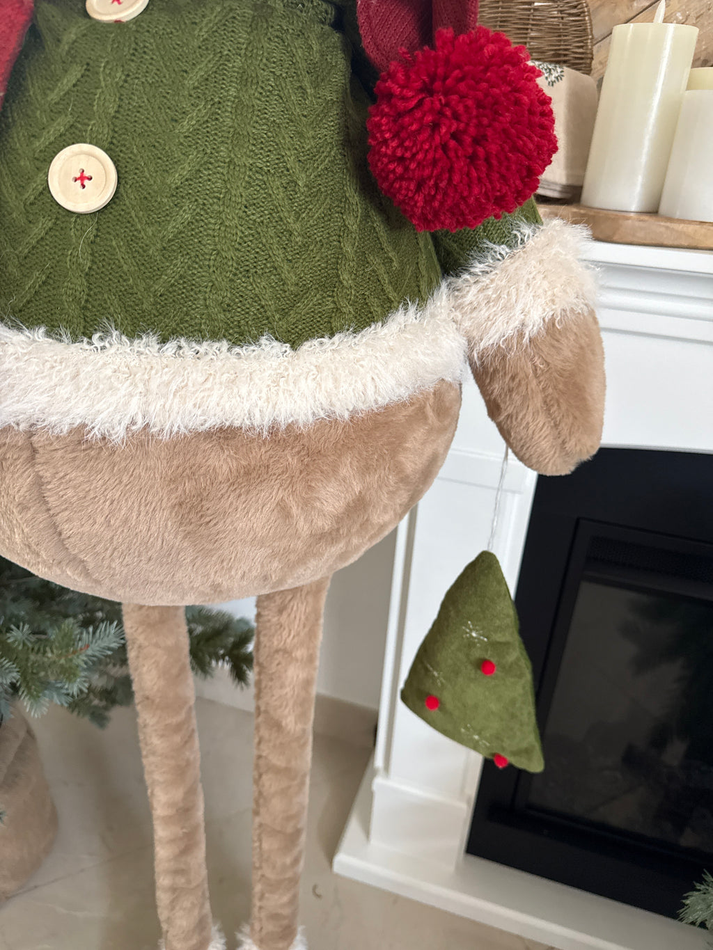 Maxi teddy PEPPER con gambe allungabili (altezza 153cm)