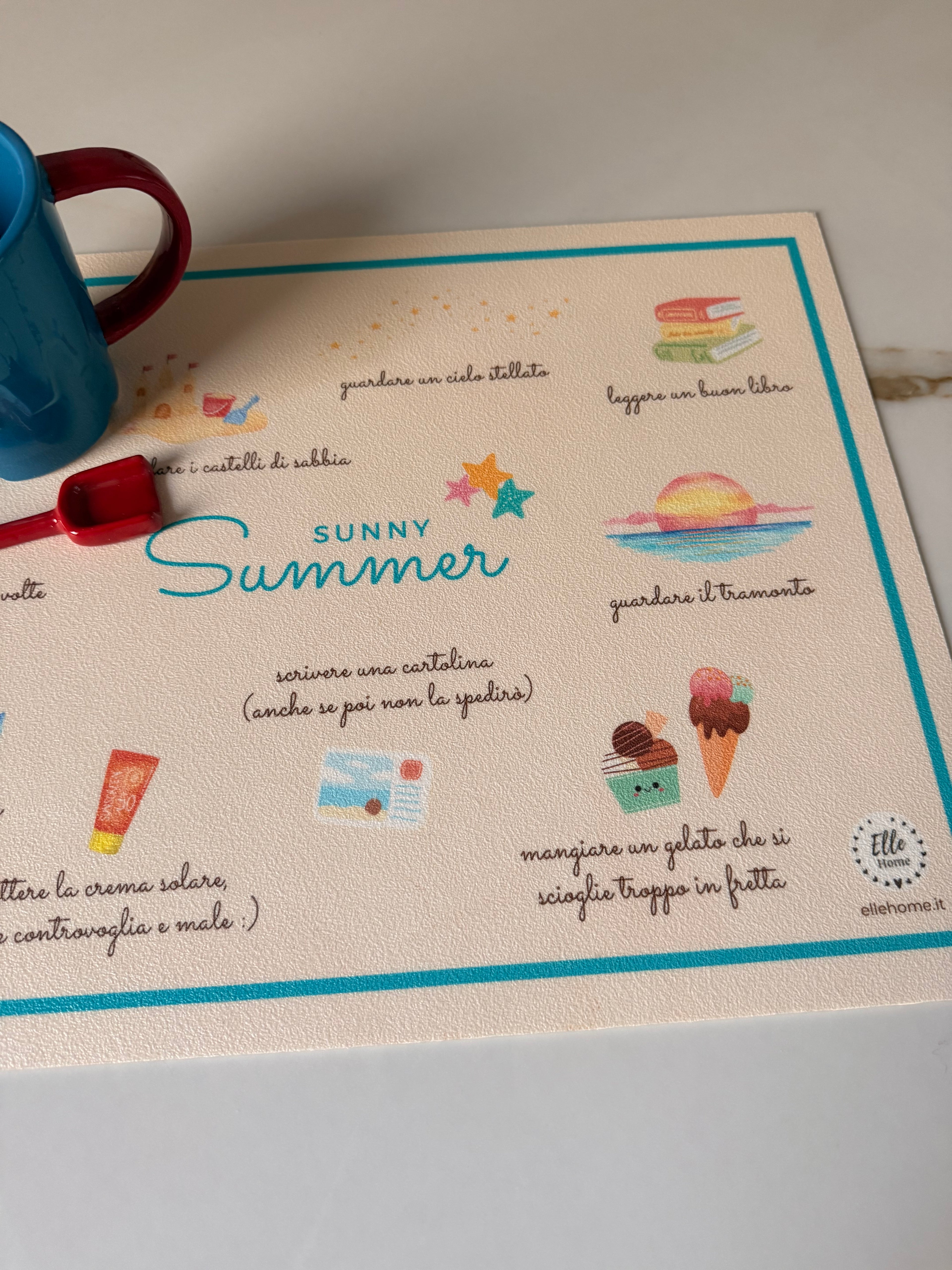 NUOVE tovagliette SUNNY SUMMER