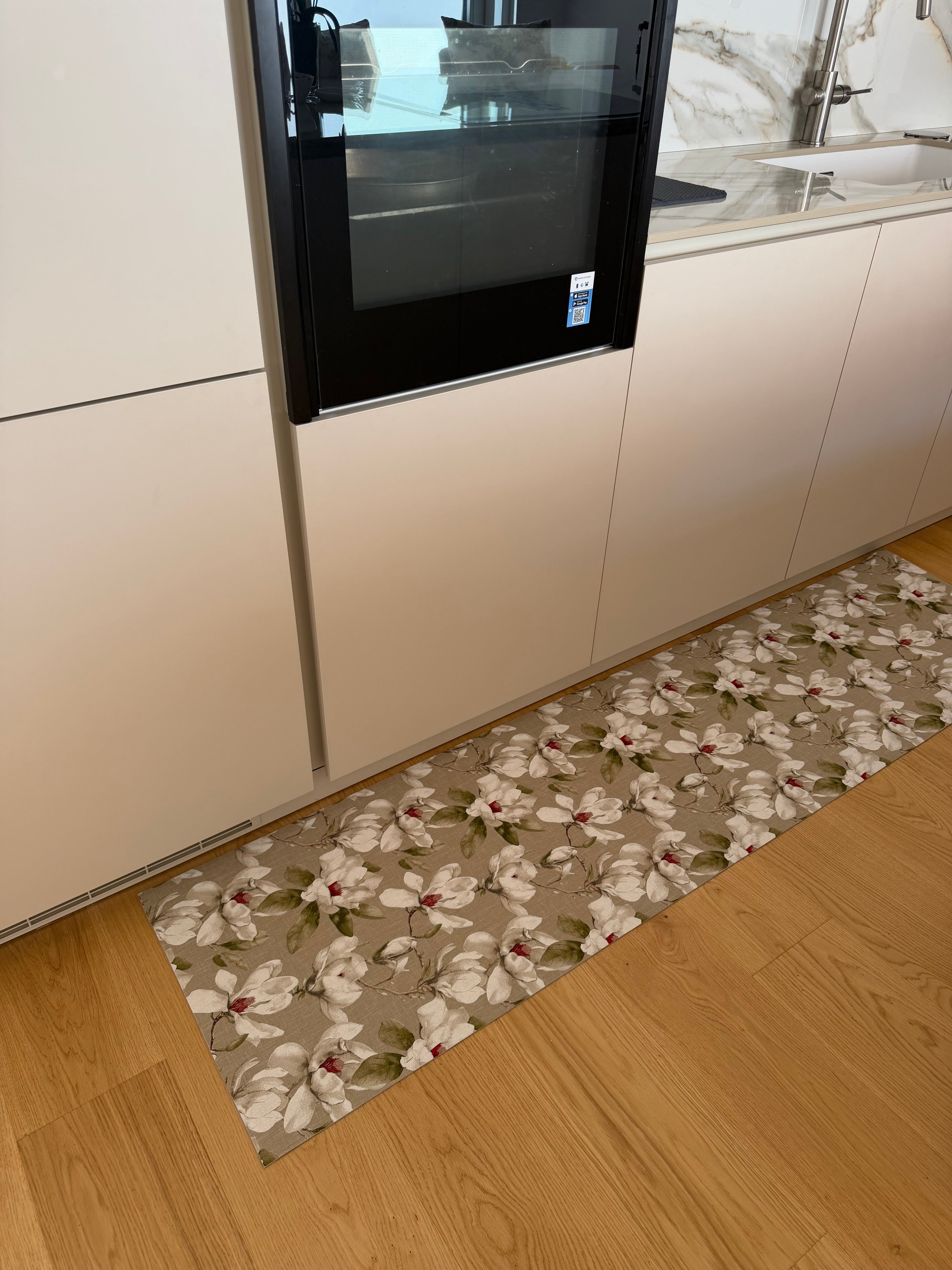 Passatoia MAGNOLIA in cotone e pvc - 2 varianti colore