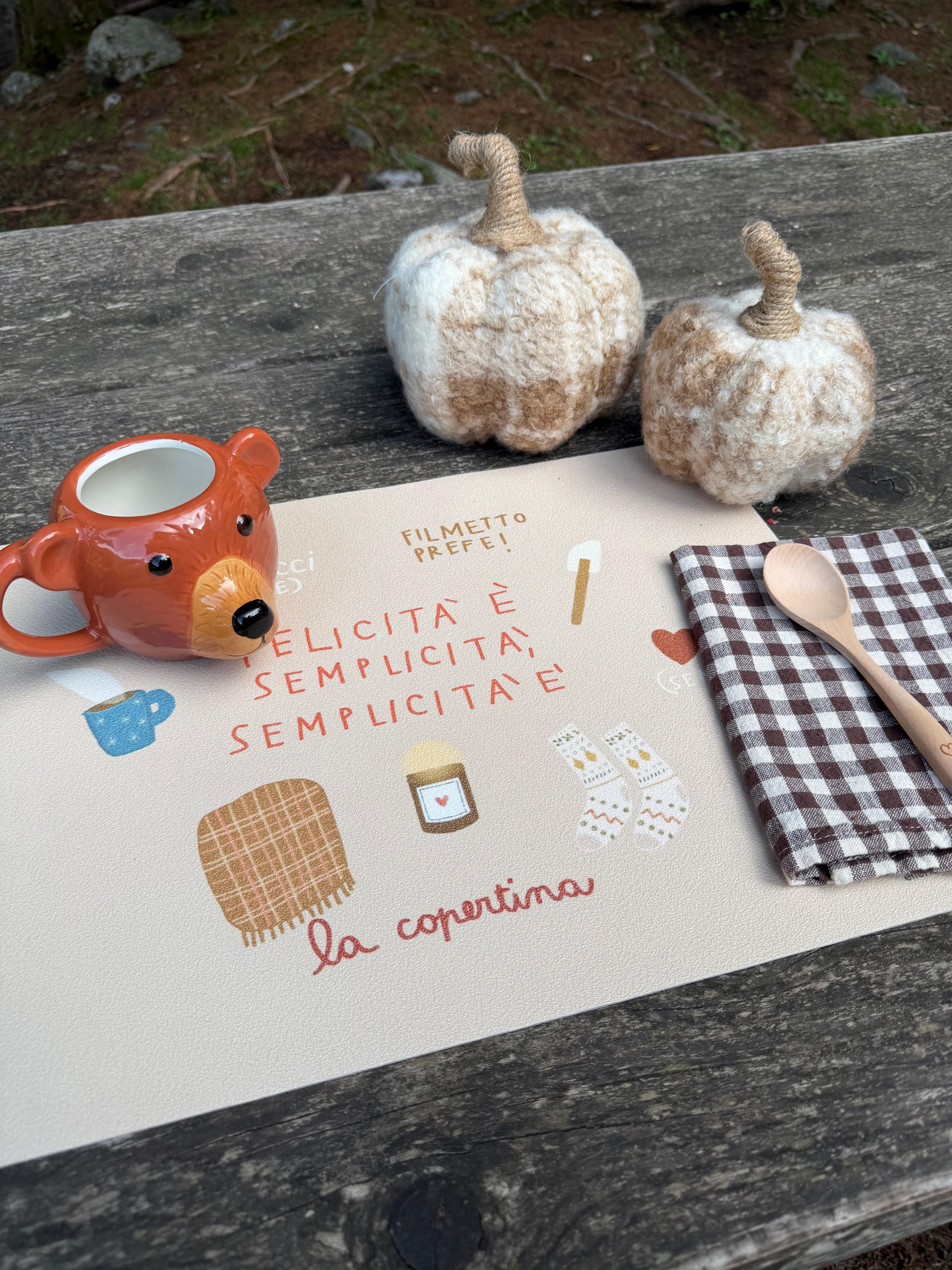 Tovagliette AUTUMN TO LOVE 🤎