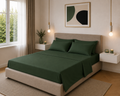 Completo letto tinta unita VERDE BOSCO - 3 misure