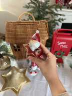 BABBO con stella luminosa - in resina