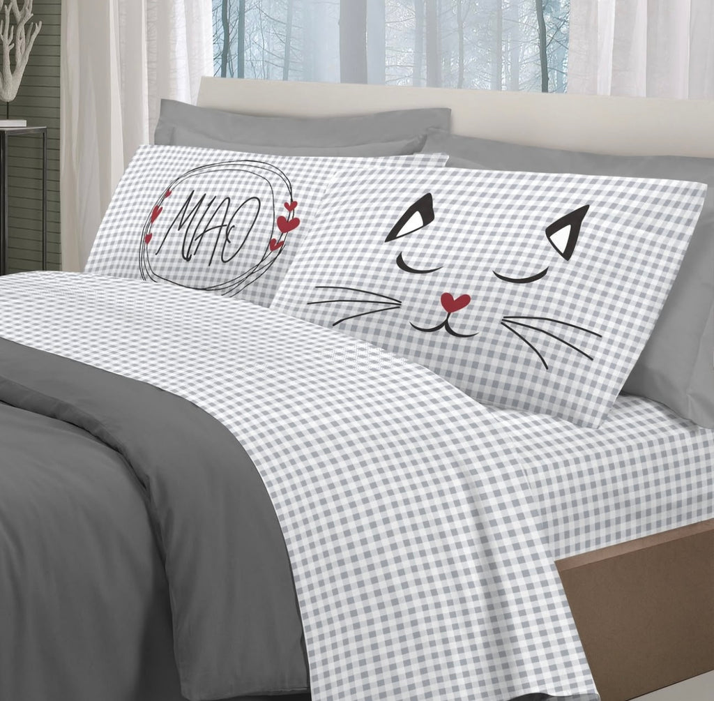 Completo letto MIAO - 3 diversi colori