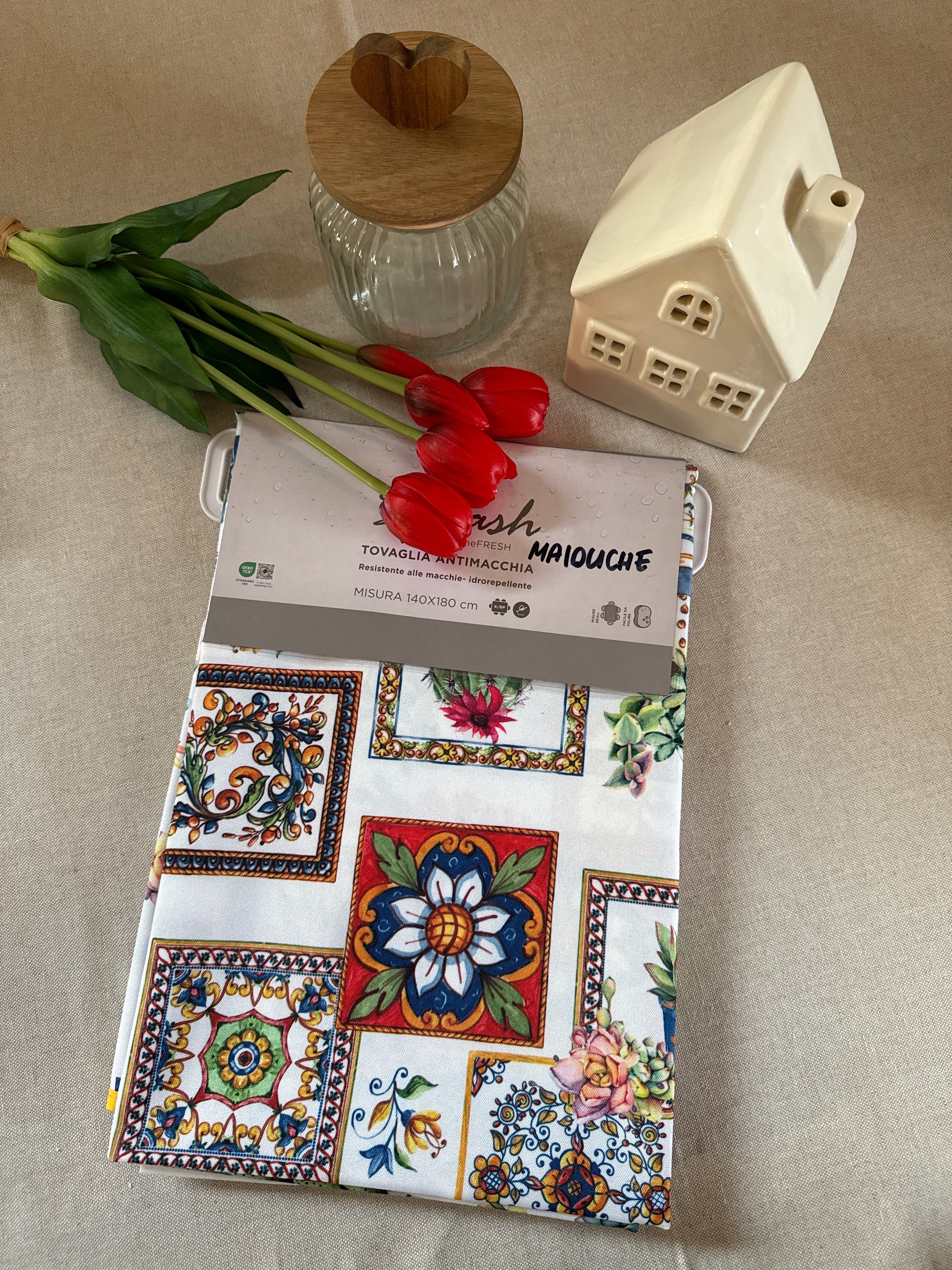 Tovaglia antimacchia MAIOLICHE