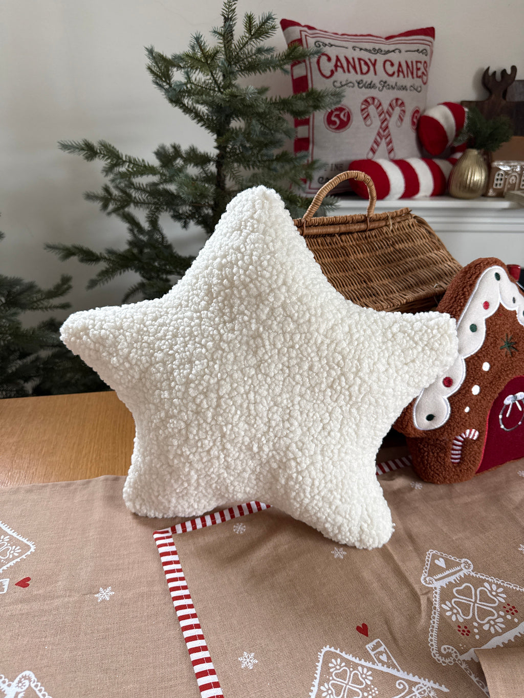 Cuscino STELLA in bouclè