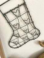 Calza Natalizia porta bigliettini - post it