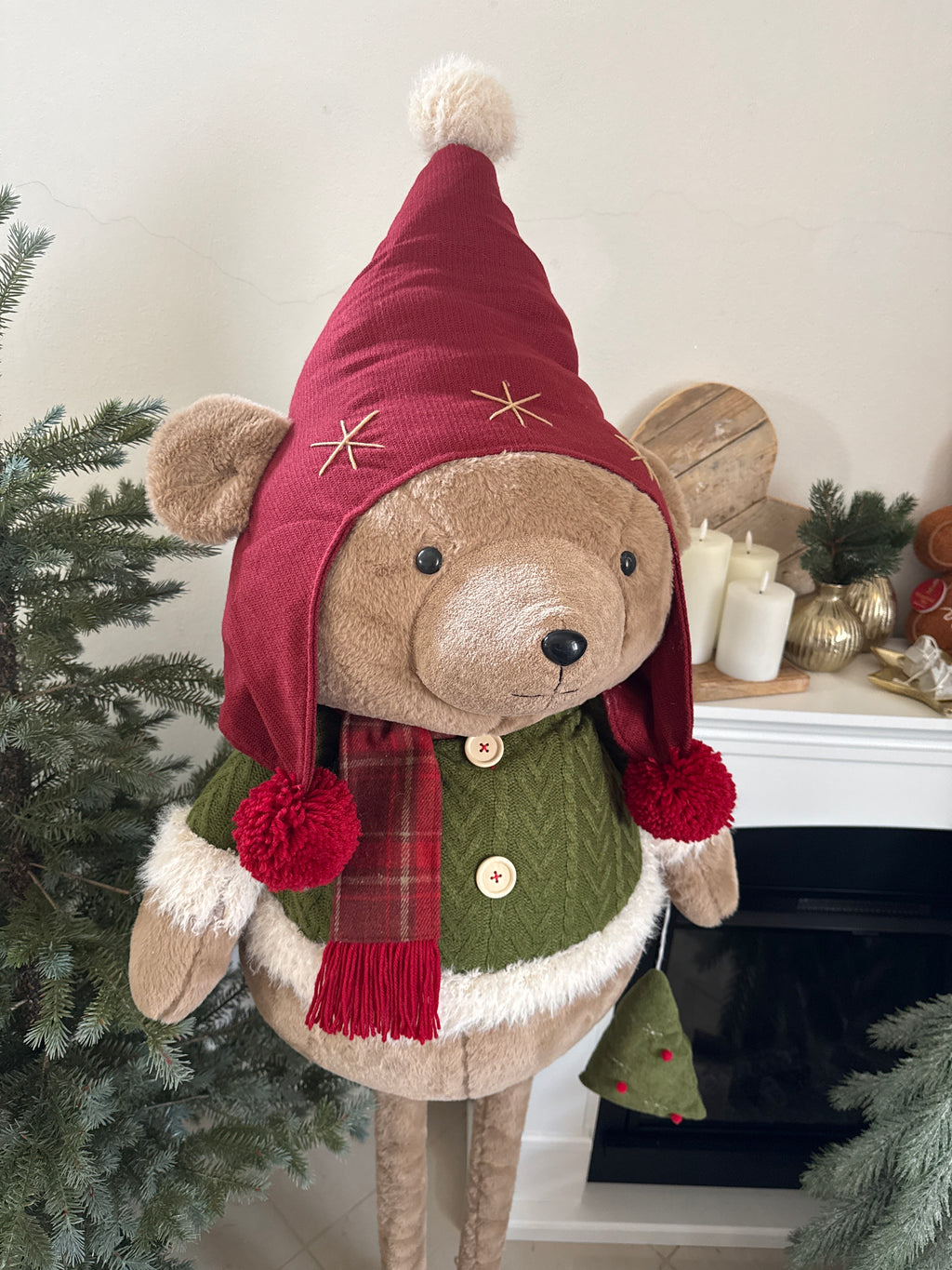 Maxi teddy PEPPER con gambe allungabili (altezza 153cm)