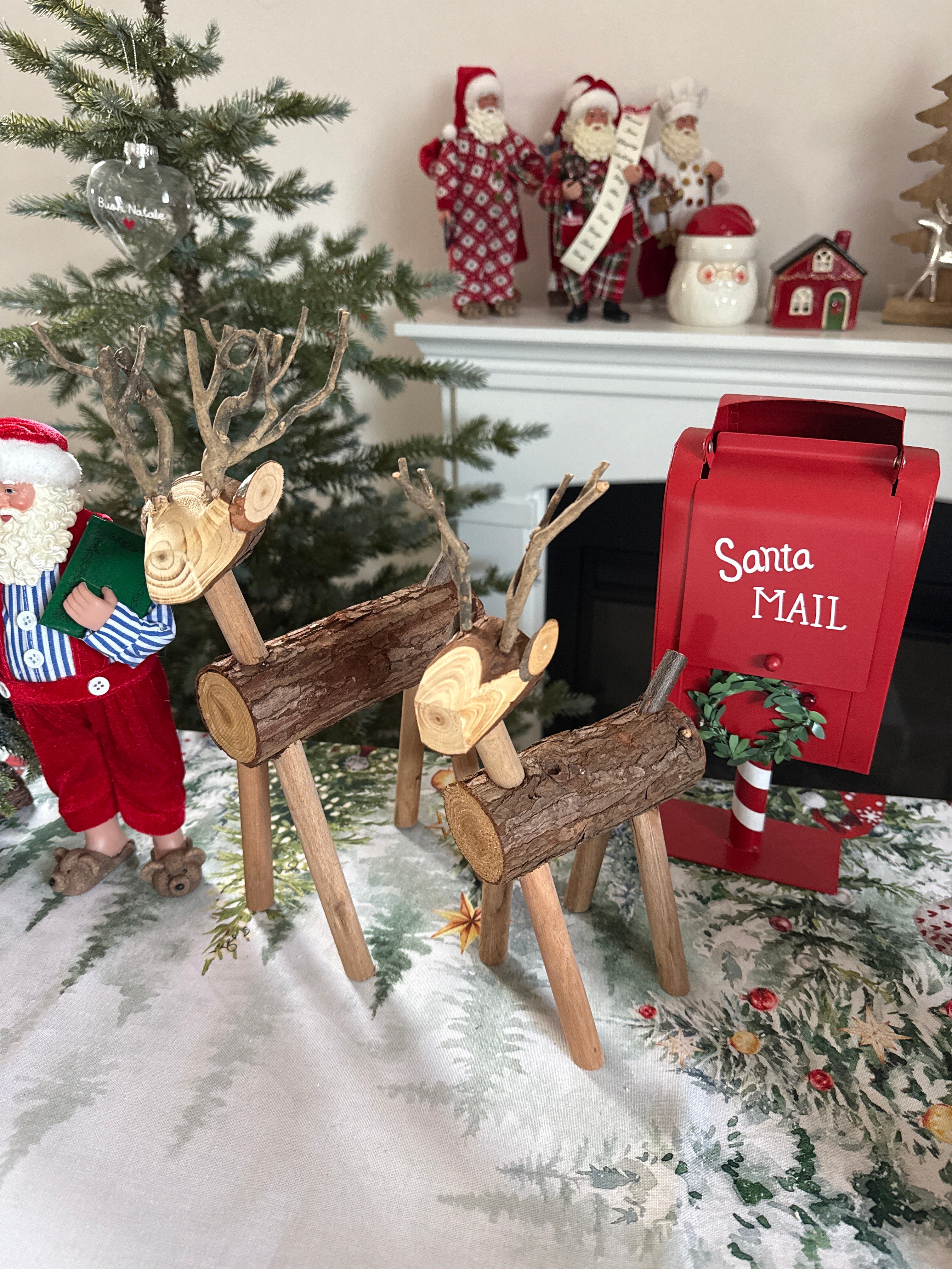 Renne RUDOLPH con tronchetti - 2 misure