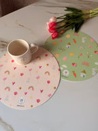 Tovagliette SEASON rotonde in pvc antimacchia - vendute singolarmente
