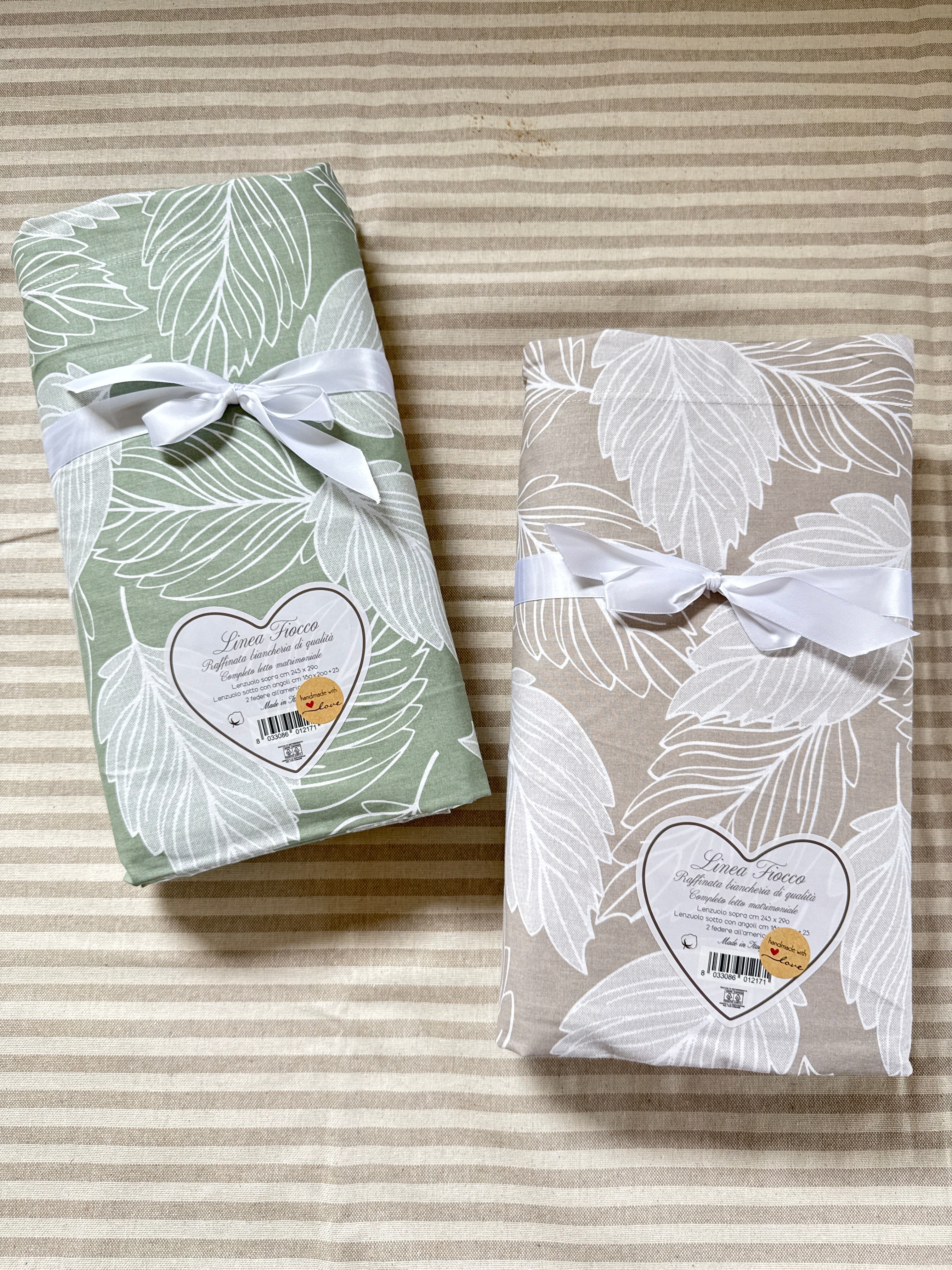 Completo letto NATURA - 2 colori