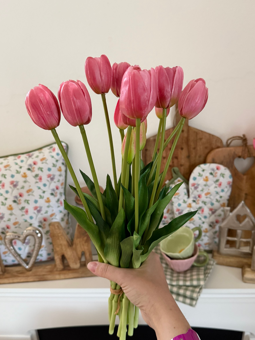 Mazzo TULIPANI 🌷 40cm - 8 varianti colore
