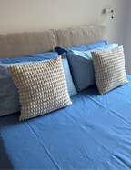 Completo letto tinta unita NAVY - personalizzabile