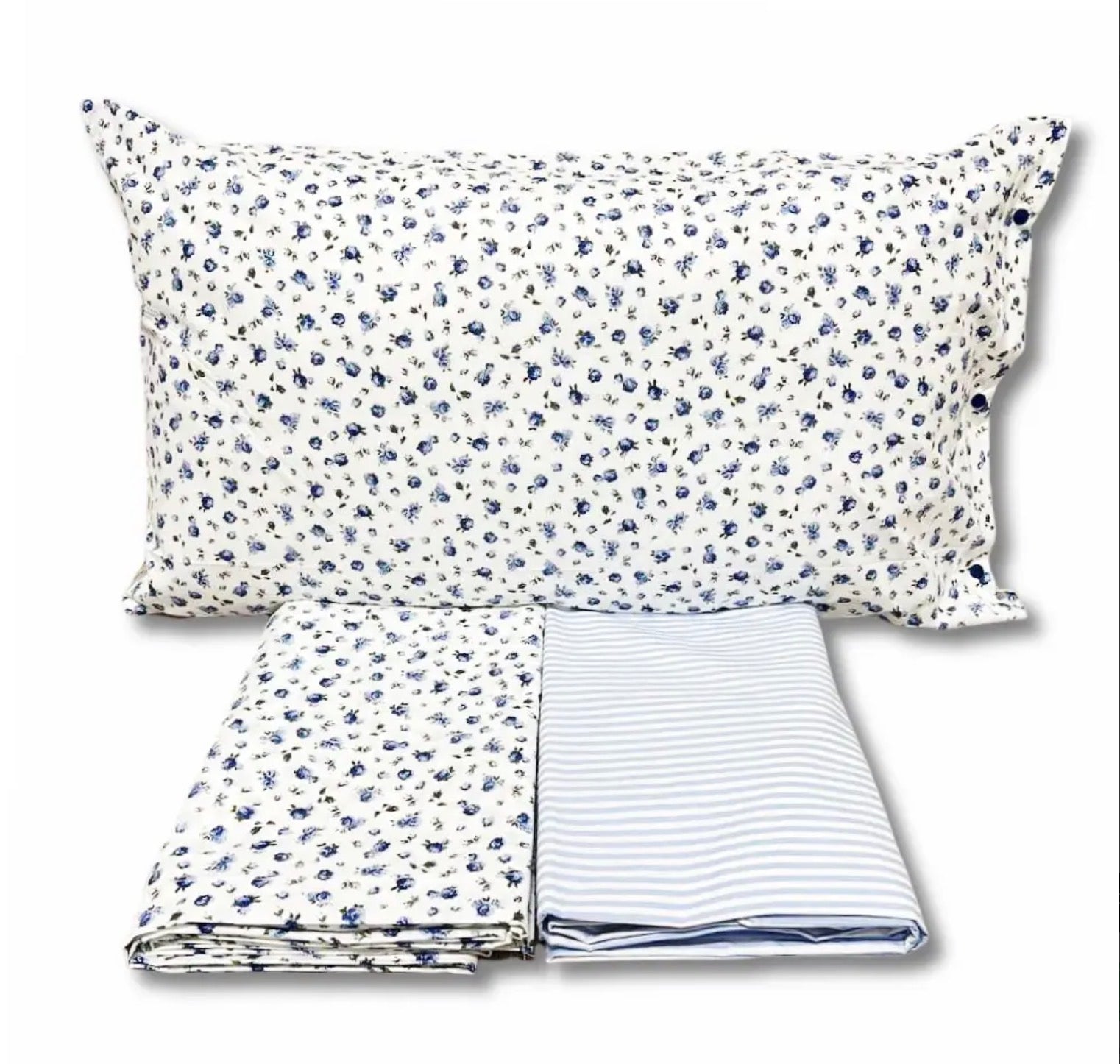 Completo letto EMY - 2 colori rosa/azzurro