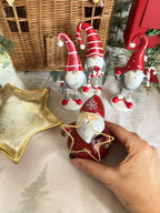 BABBO con stella luminosa - in resina