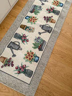 Tappeto passatoia in ciniglia GARDEN