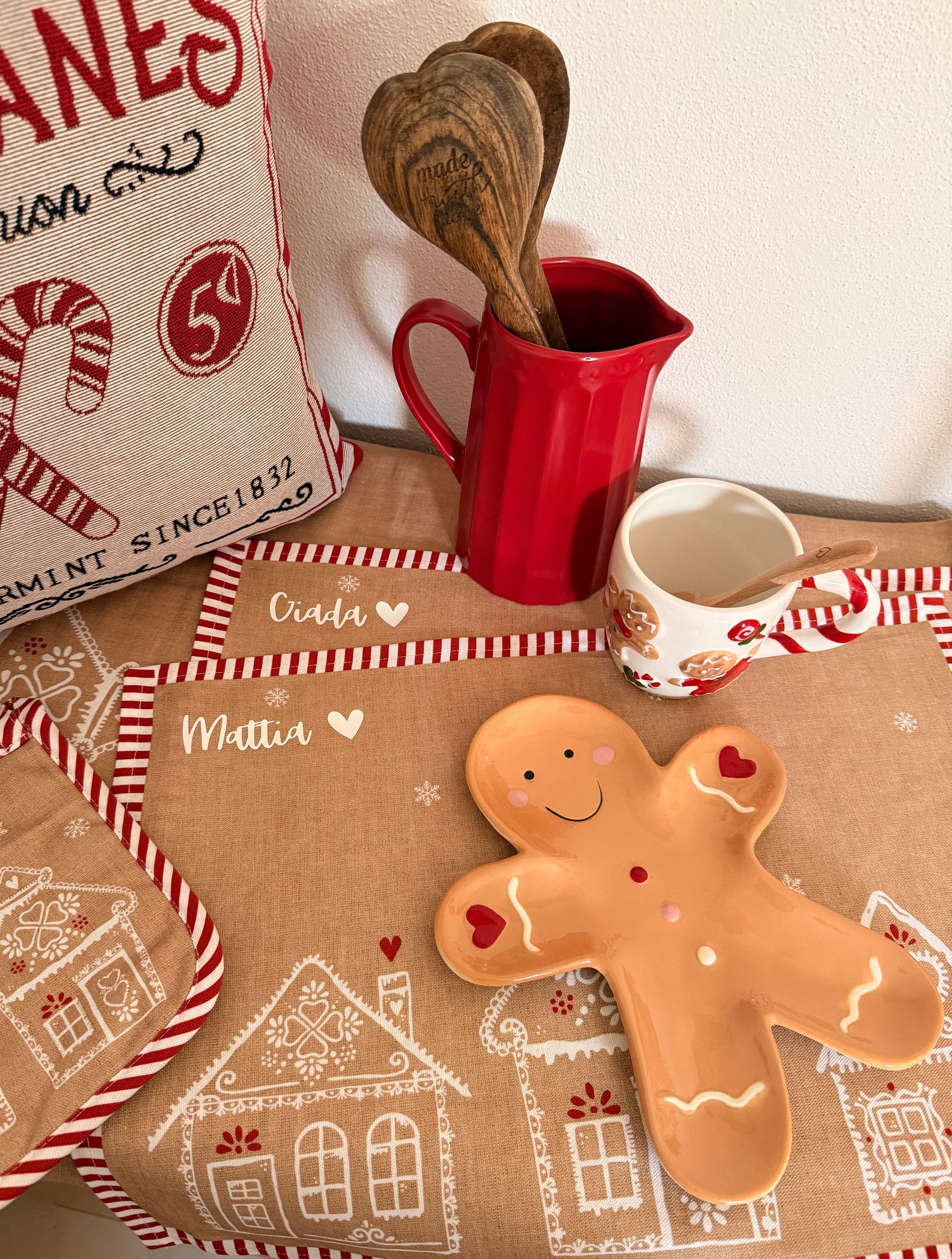 Tovaglietta PAN DI ZENZERO personalizzabile