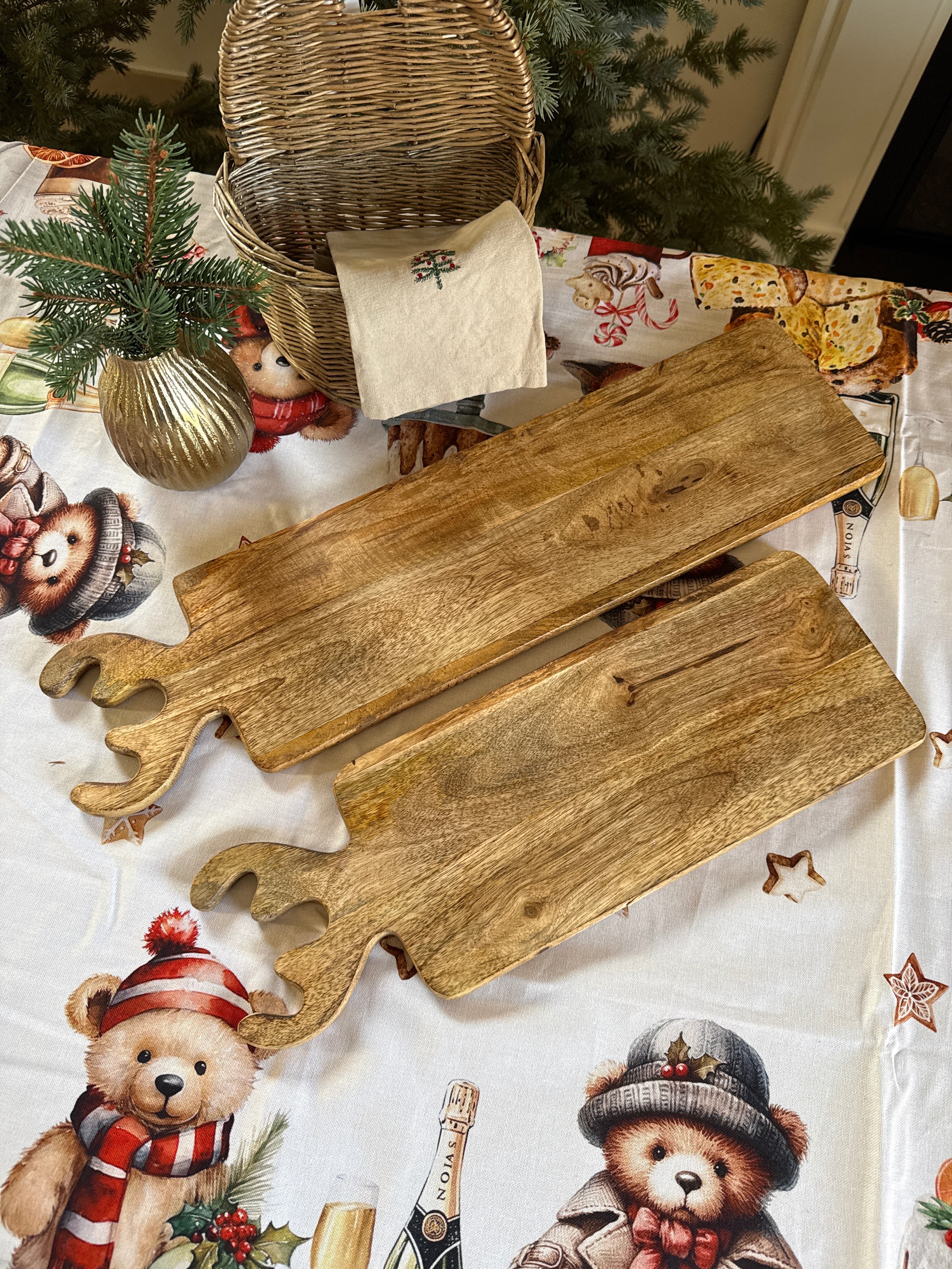 Tagliere alce rettangolare lungo