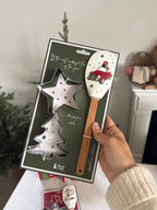 Spatoline MERRY XMAS + 2 STAMPINI DOLCI da personalizzare