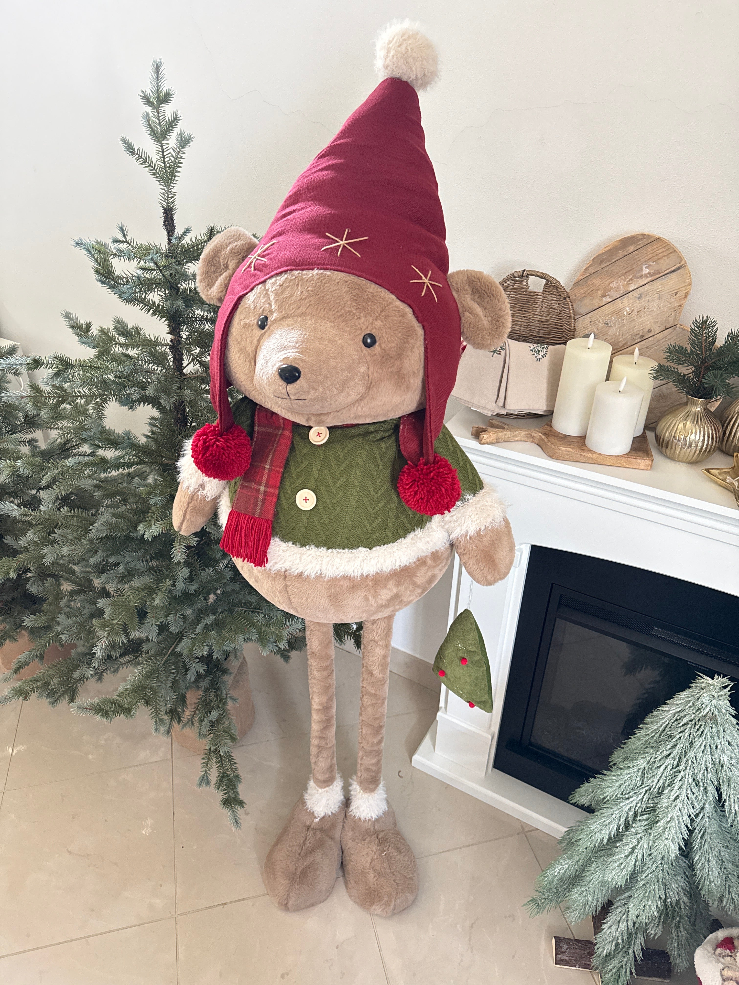 Maxi teddy PEPPER con gambe allungabili (altezza 153cm)