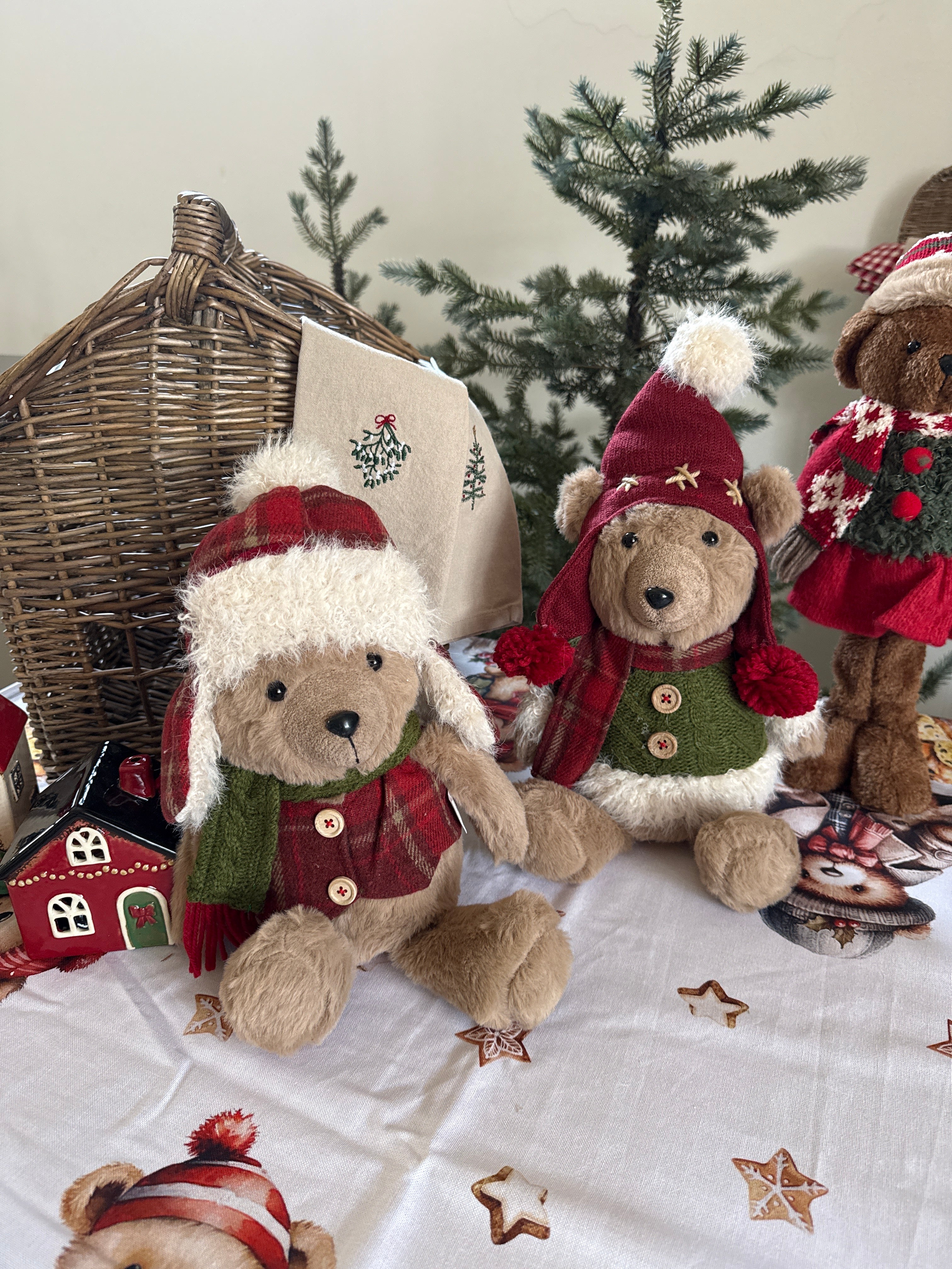 Orsetti BRANDO e PEPPER seduti