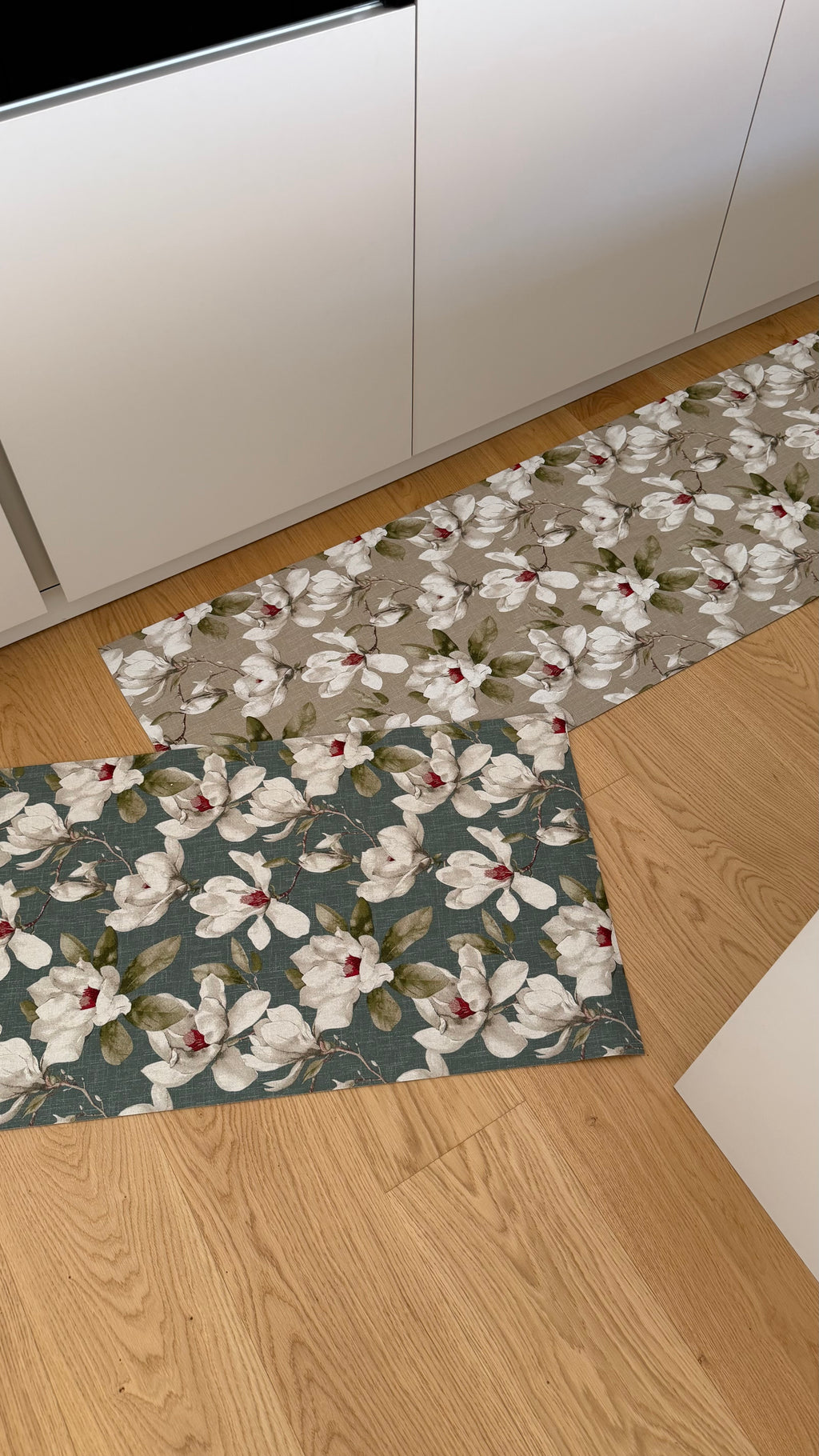 Passatoia MAGNOLIA in cotone e pvc - 2 varianti colore