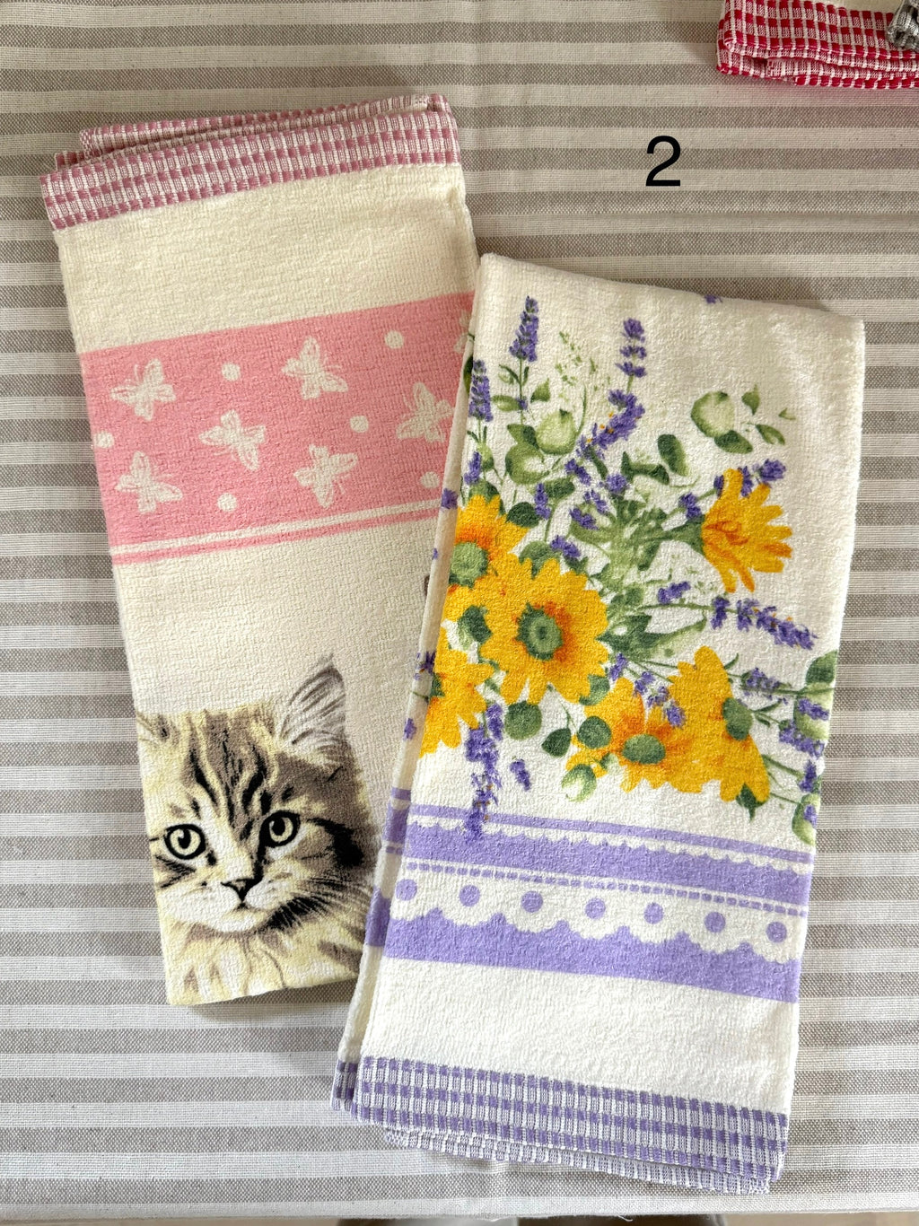 Set 2 STROFINACCI in spugna MAISON - 3 varianti