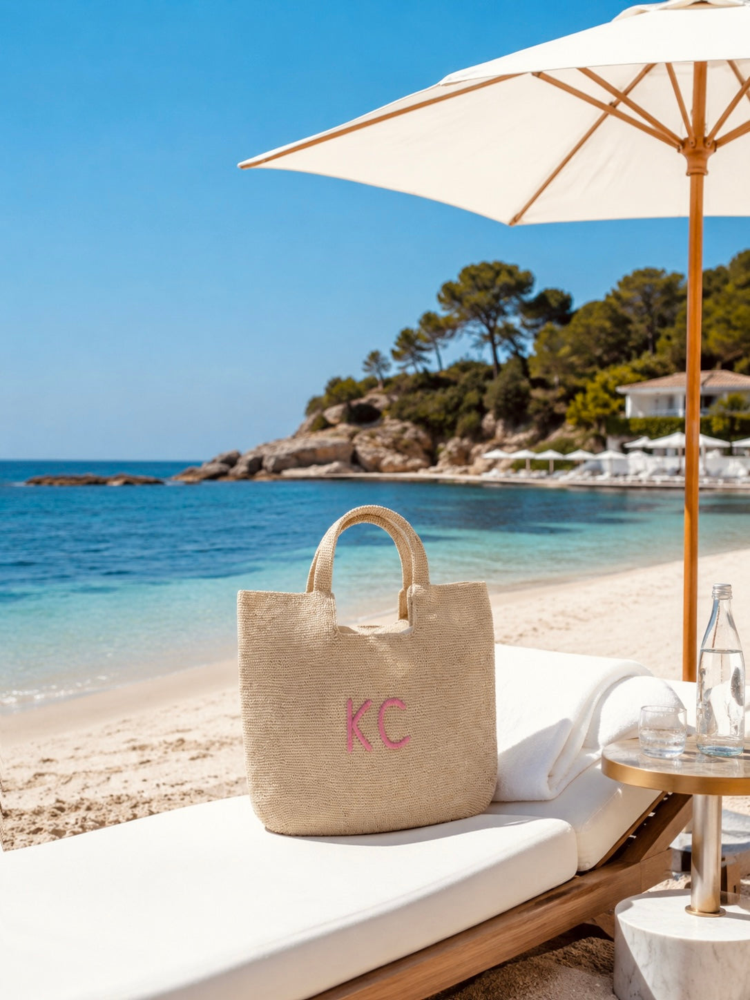 Maxi Bag RIVIERA 🌊 in rafia intrecciata