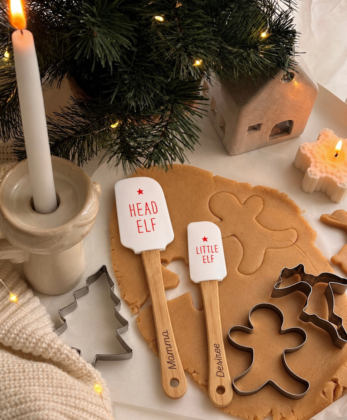 🧁✨ Coppia di spatoline ELFO personalizzabili
