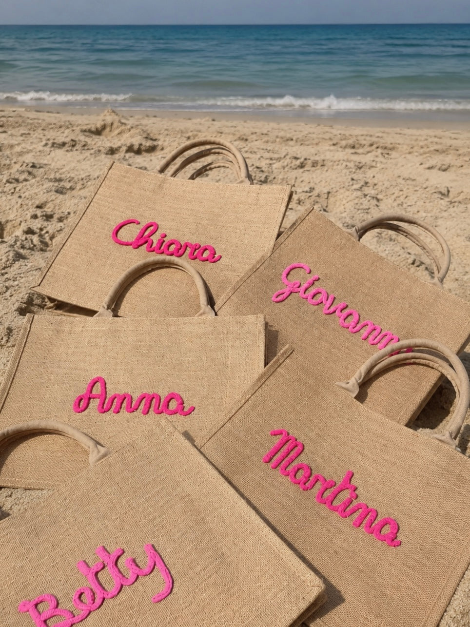 Borsa Juta CLASSIC 🐚 da personalizzare