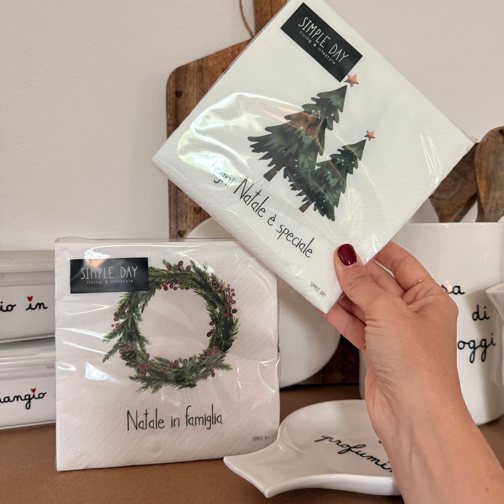 Tovaglioli di carta OGNI NATALE E' SPECIALE - NATALE IN FAMIGLIA