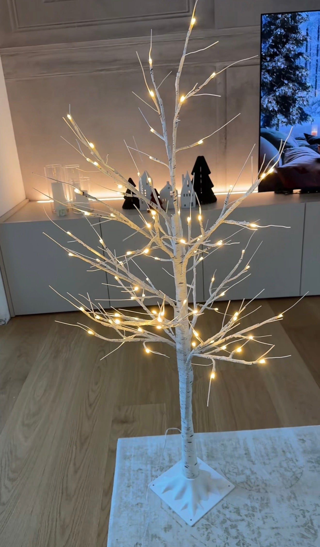 Alberello luminoso LED alto 120cm