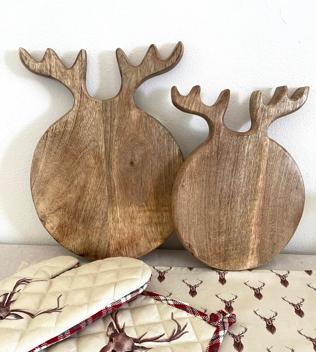 Tagliere CERVO rotondo - 2 misure