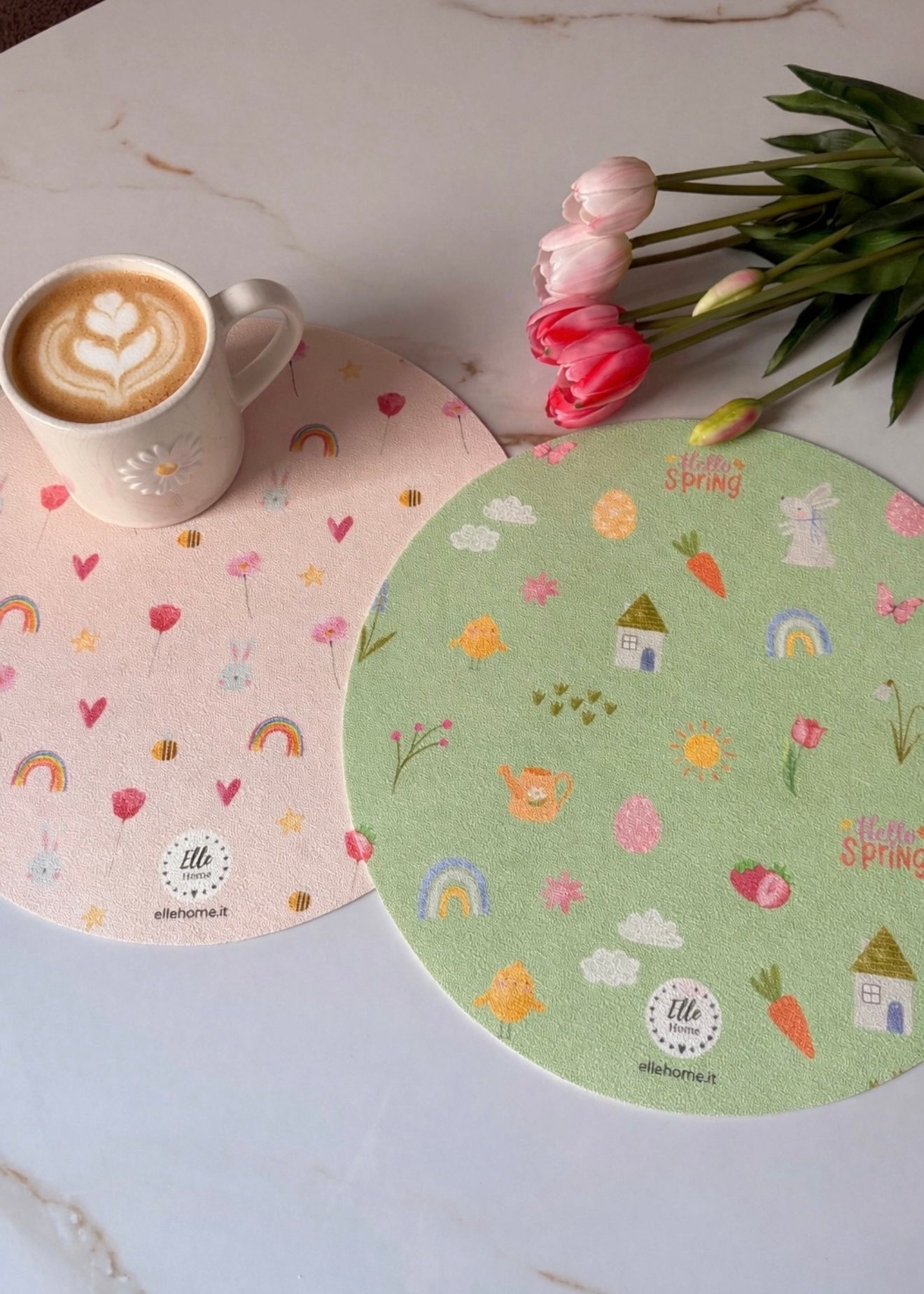 NUOVE tovagliette rotonde SPRING