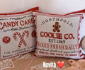 ULTIMI! -50%❤️ Cuscino COOKIES & CANDY CANE - venduti singolarmente