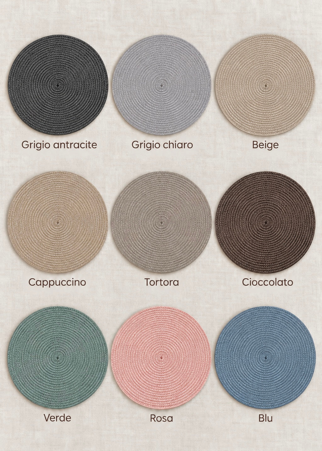 ♡ Tovagliette ELLE HOME personalizzabili