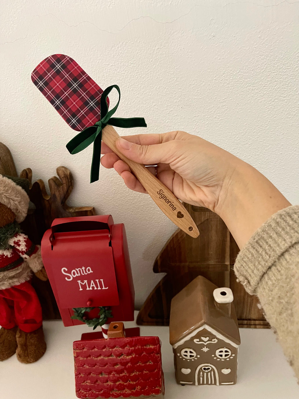Spatoline BABBO & TARTAN  da personalizzare