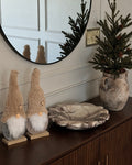 ULTIMI! -50% sconto🎅🏻✨ Gnomo TINO in legno ed ecopelliccia
