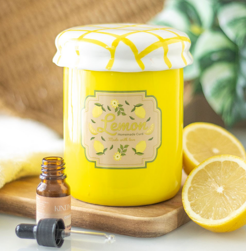 Bruciatore oli profumati / cera di soia CONFETTURA DI LIMONE