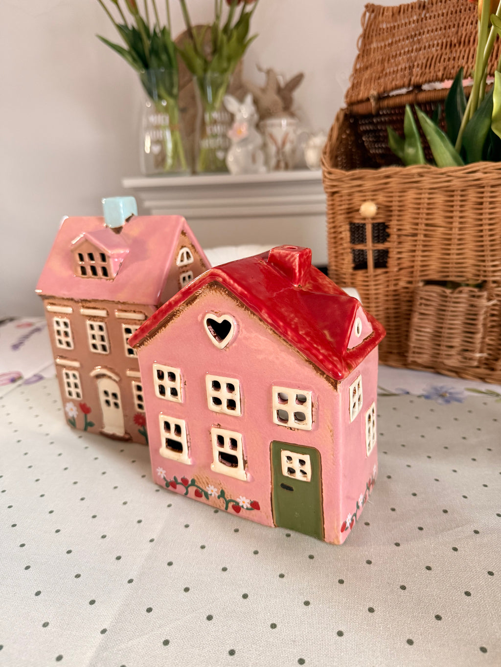 Casetta decorativa portatealight PINK SPRING